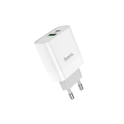 Hoco C80A 20w Charger And Type-C To Lightning Cable_img_0