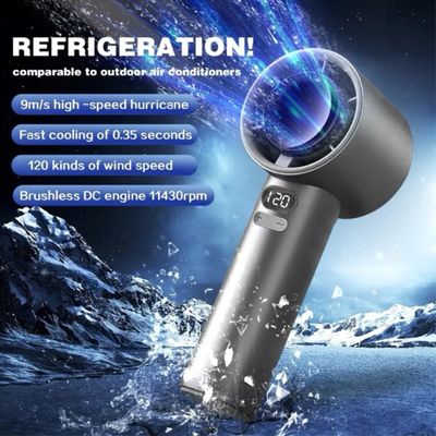 M11 Handheld Fan Portable Bladeless Mini Fan rechargeable( Multicolour)_img_1
