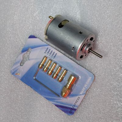 Motor + Mini Drill Chak 0.5mm - 3 mm_img_2