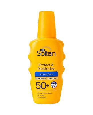 Boots Soltan protect and moirurize sunscreen spray SPF 50+| 200ml_img_0