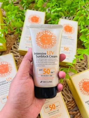 3w clinic intensive Uv sunblock cream spf50 Pa+++ – 70ml_img_2