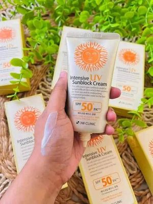 3w clinic intensive Uv sunblock cream spf50 Pa+++ – 70ml_img_4