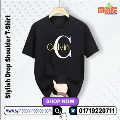 Calvin Stylish Drop Shoulder T-Shirt (Code: 2218100)_img_1
