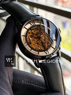 FOSSIL AUTO SKELETON LIGHT BLACK BELT BLACK CASE_img_1