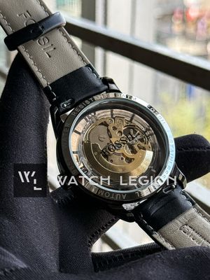 FOSSIL AUTO SKELETON LIGHT BLACK BELT BLACK CASE_img_4