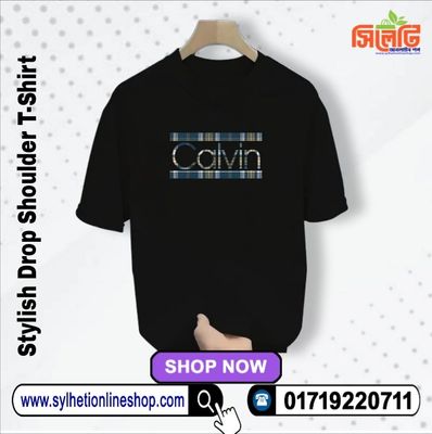 Calvin Stylish Drop Shoulder T-Shirt (Code: 2219300)_img_1