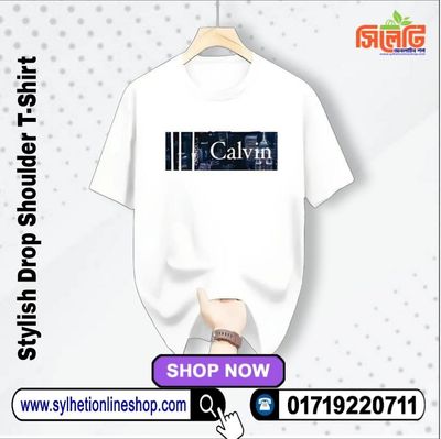 Calvin Stylish Drop Shoulder T-Shirt (Code: 2219800)_img_1