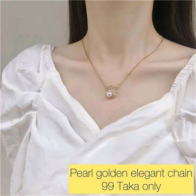 pearl golden elegant chain_img_1