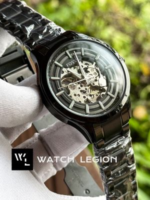 FOSSIL AUTO CHAIN FULL BLACK_img_1