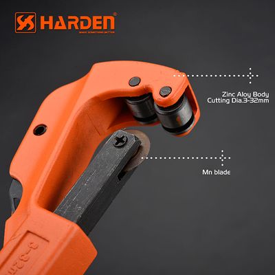 HARDEN 3-32mm Zinc Alloy Pipe Cutter tube cutter for Aluminium, PPR plastic, Brass tube and pipe cutting Professional; Model: 600822_img_1