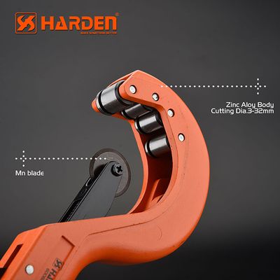 HARDEN 6-64mm Zinc Alloy Pipe Cutter tube cutter for Aluminium, PPR plastic, Brass tube and pipe cutting Professional; Model: 600823_img_1