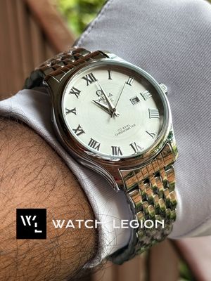 OMEGA DE VILLE FULL SILVER WHITE DIAL SWEEP_img_1