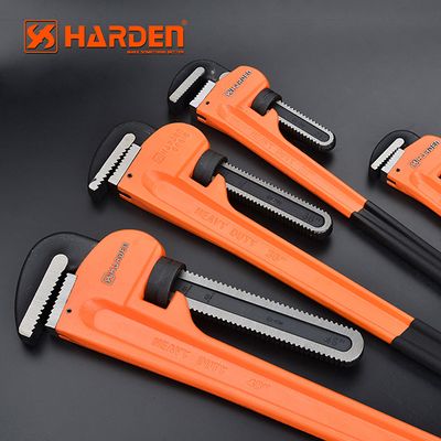 HARDEN Pipe Wrench (8" | 10" | 12" | 14" | 18" | 24" | 36" | 48"), Professional Heavy Duty Chrome Vanadium; 600810 - 600817_img_2