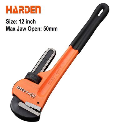 HARDEN Pipe Wrench (8" | 10" | 12" | 14" | 18" | 24" | 36" | 48"), Professional Heavy Duty Chrome Vanadium; 600810 - 600817_img_11