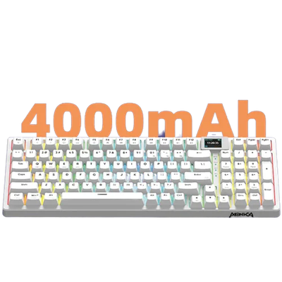 MONKA 3098 PRO V2 Tri Mode RGB Hotswappable Mechanical Keyboard_img_2