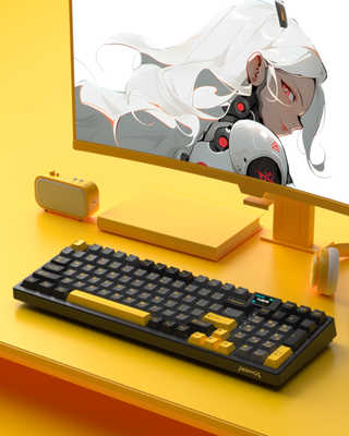 MONKA 3098 PRO V2 Tri Mode RGB Hotswappable Mechanical Keyboard_img_4