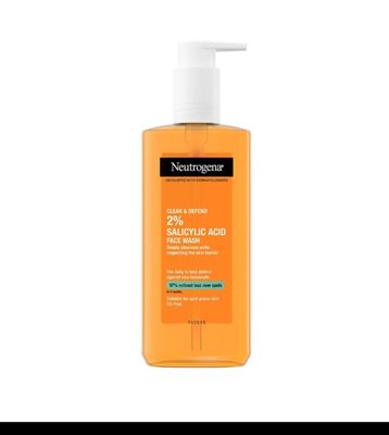 Neutrogena Clear & Defend 2% Salicylic Acid Face Wash_img_0