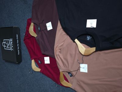 4 pcs Solid Oversized Drop Shoulder T-shirt Combo (FREE DELIVERY)_img_0
