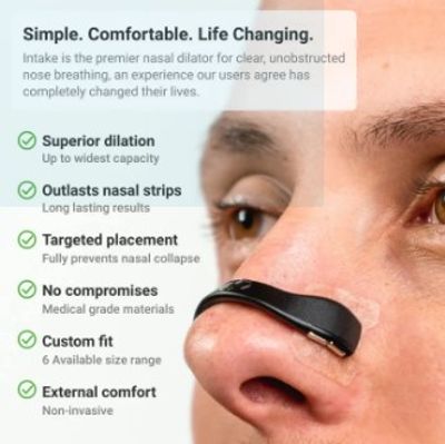 Nasal Dilator Sleep Nasal Strips Nose Breathe Better Magnetic Nose Clip Anti Snoring White_img_3