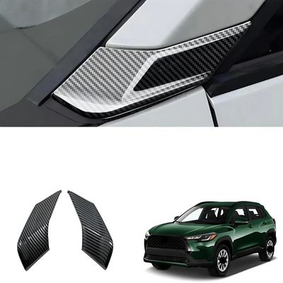 Carbon Fiber Pillar Cover Trim for Corolla Cross 2pcs – Premium Pillar Styling