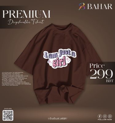 Oversized T-Shirt (I am just a girl)_img_2