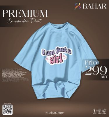 Oversized T-Shirt (I am just a girl)_img_7