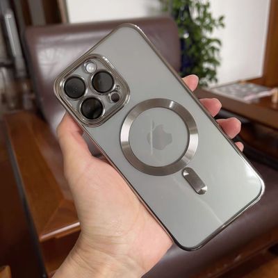 Crystal Clear Luxury Plating Soft Transparent Case_img_3