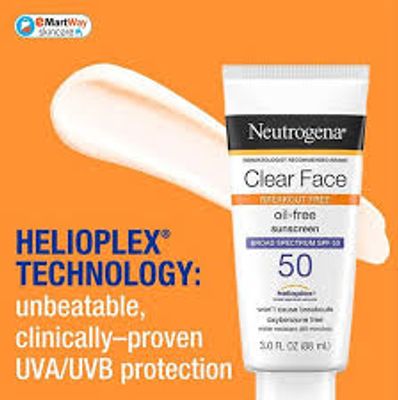 Neutrogena Clear Face Liquid Sunscreen Lotion SPF 50 – 88ml_img_1