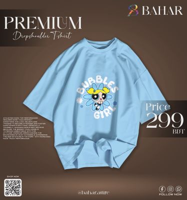 Oversized T-Shirt (Bubbles Girl)_img_9