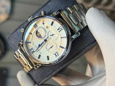 Patek Philippe Moon phase White Dial Chain AA_img_0