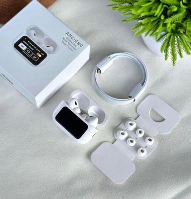 Airpods A9 pro Touch screen Display with ANC, ENC TWS Earbuds_img_3