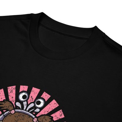 Girl with pink - Drop Shoulder Tees_img_3
