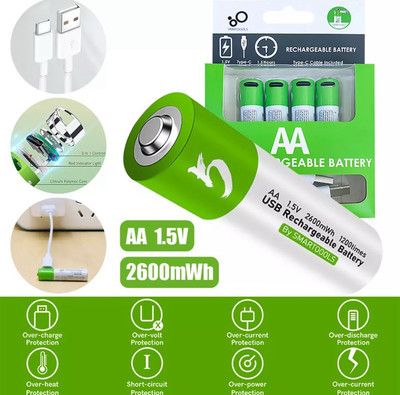 Smarttool Rechargeable Battery Set AA_img_1