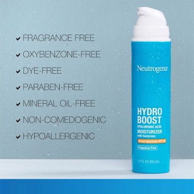 Neutrogena Hydro Boost Hyaluronic Acid Moisturizer SPF 50 – 50ml_img_1