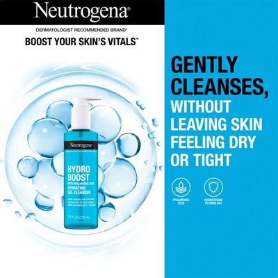 NEUTROGENA Hydro Boost Hydrating Gel Cleanser with Hyaluronic Acid – 230ml_img_1