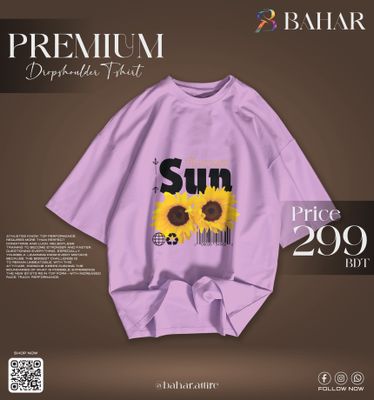 Oversized T-Shirt (Sunflowers)_img_2