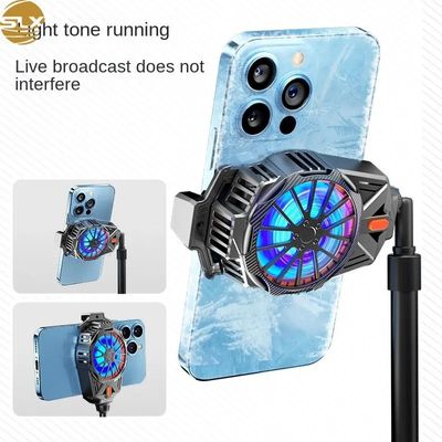 X20 Mobile Phone Type-C System Back-clipSemiconductor Cooling Fan Radiator for PUBG GameCooler for lOS Android Cool Heat Sink_img_2