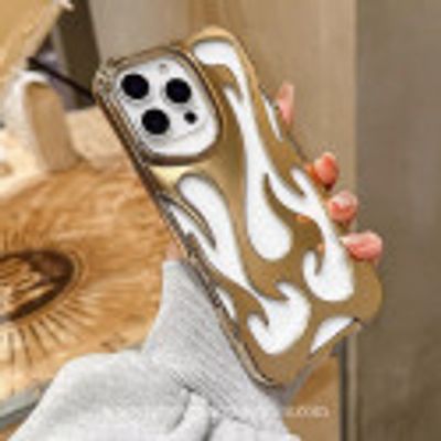 Gold Shiny FIRE Electroplated Soft Case_img_3