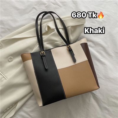 Color Block Tote Bag_img_1