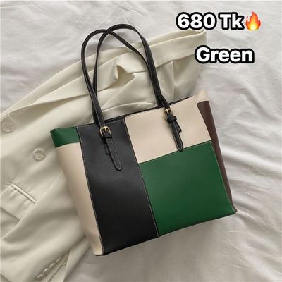 Color Block Tote Bag_img_2