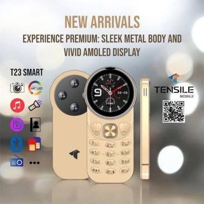 Tensile Sleek T23 Metal Body And Amoled Display_img_1