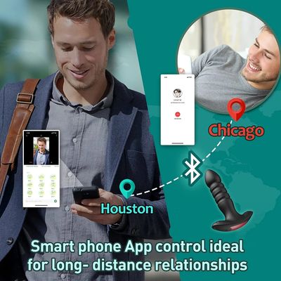 Anal Plug Vibrator with App Control Sex Toys for Men & Women-Prostate Massager with 7 Thrusting&Vibrating Modes Adult Sex Toys_img_4