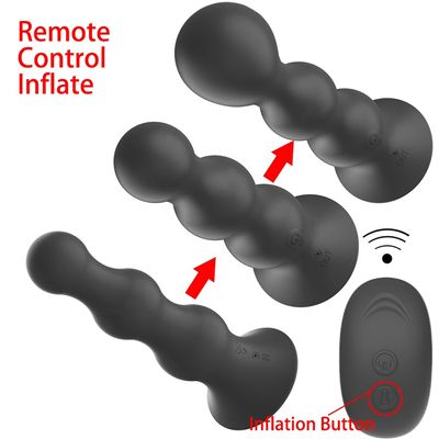 Anal Vibrator Inflatable Butt Plug Remote Control Prostate Massager With Automatic Inflation And 10 Vibrating Mode Anal Sex Toys_img_4