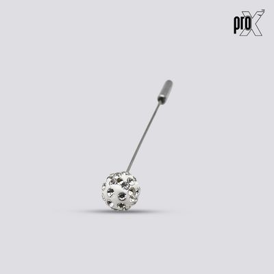 ProX 1 Pair Stick Hijab Pin_HP-502-1_Silver Color_img_0