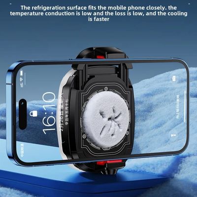 TL16 Mobile Phone Back-clip Cool Heat SinkSemiconductor Cooling Fan Radiator w/ Digital DisplayUniversal PUBG Game Cooler_img_3