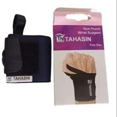 Wrist Support - Provides Stability And Comfort For Wrists During Workouts And Activities - Pack Of 1 In Black Color_img_2