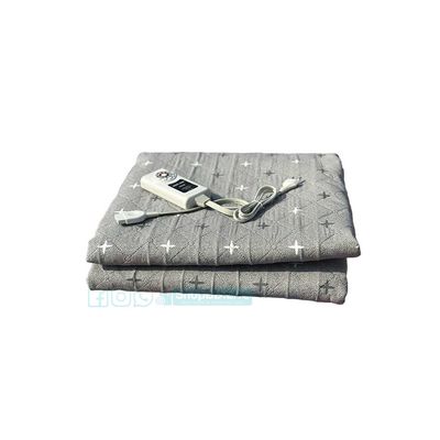 Korean Electric Heating Bed Pad Double Size 135×180cm | 9-Mode Temperature Control, Pre-Heating, Soft Tropical Fabric | Price in BD_img_3