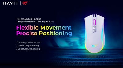 Havit MS1034 RGB Backlit Programmable Gaming Mouse_img_1