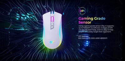Havit MS1034 RGB Backlit Programmable Gaming Mouse_img_3