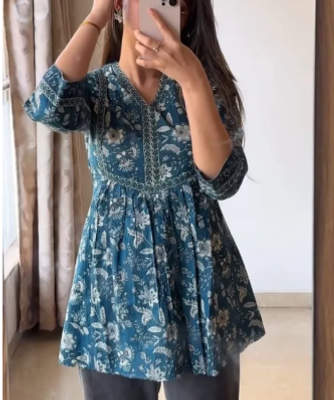 Ladies Western Fashion Printed Stylish Tops For Girls, Women_img_3